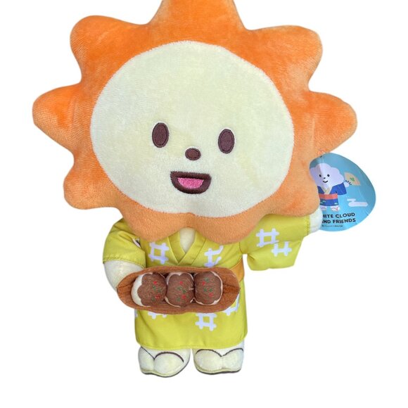 Mr White Cloud and Friends Sunny Popmart Plush Tags Fluffyhouse - Picture 1 of 6